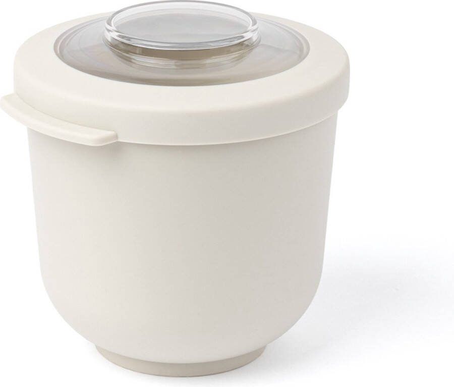 Amuse Tylla Oat Life Bowl Lunchbox Perfect Afsluitbare Verhouddoos Voor onderweg Vaatwas magnetron en diepvriesbestendig Lichtgrijs 500 ml