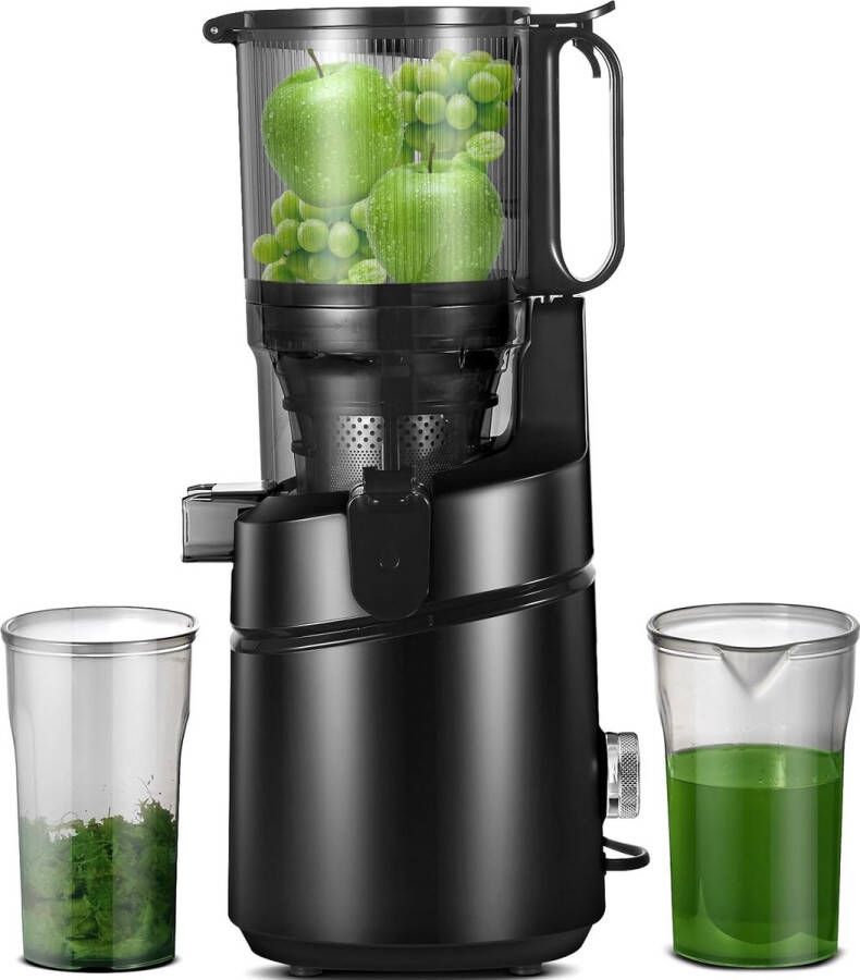 AmzChef Handsfree Automatische Slowjuicer Efficiënte en Gebruiksvriendelijke Sapcentrifuge