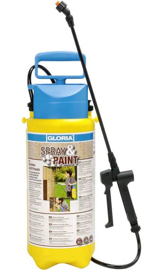 Anders Gloria Haus und Garten 000101.0000 Spray&Paint Drukspuit 5 l