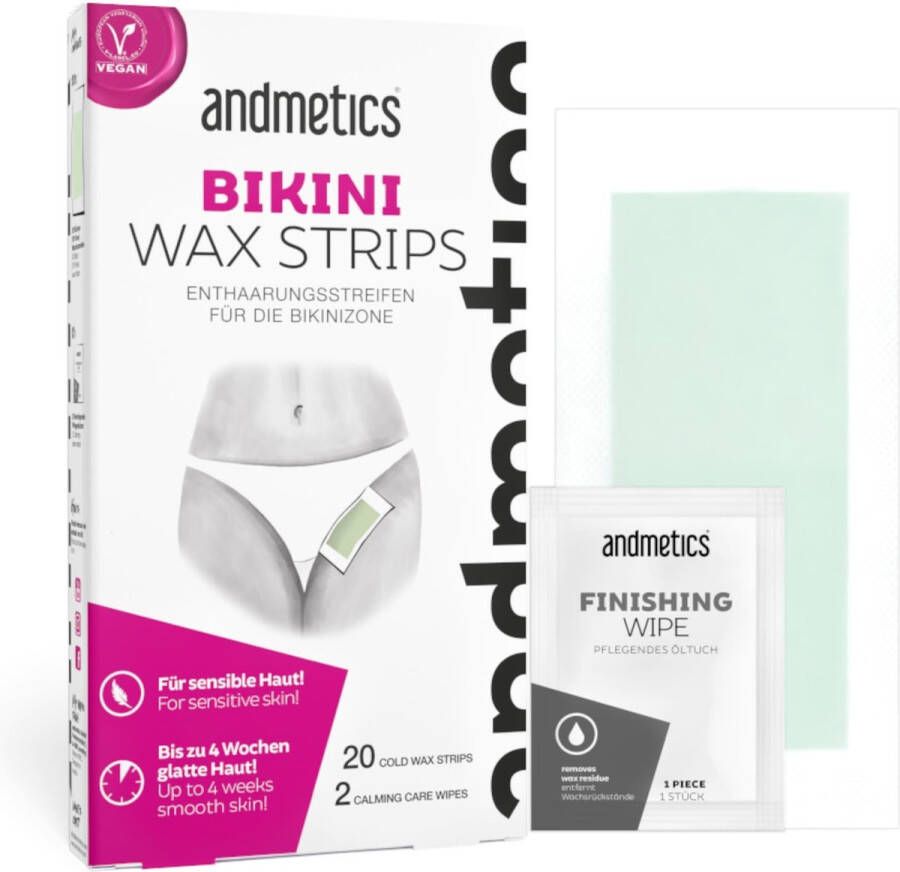 Andmetics Bikini Wax Strips