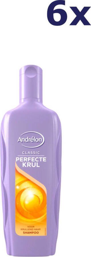 Andrélon 6x Andrelon Shampoo Perfecte Krul XL-formaat 450 ml