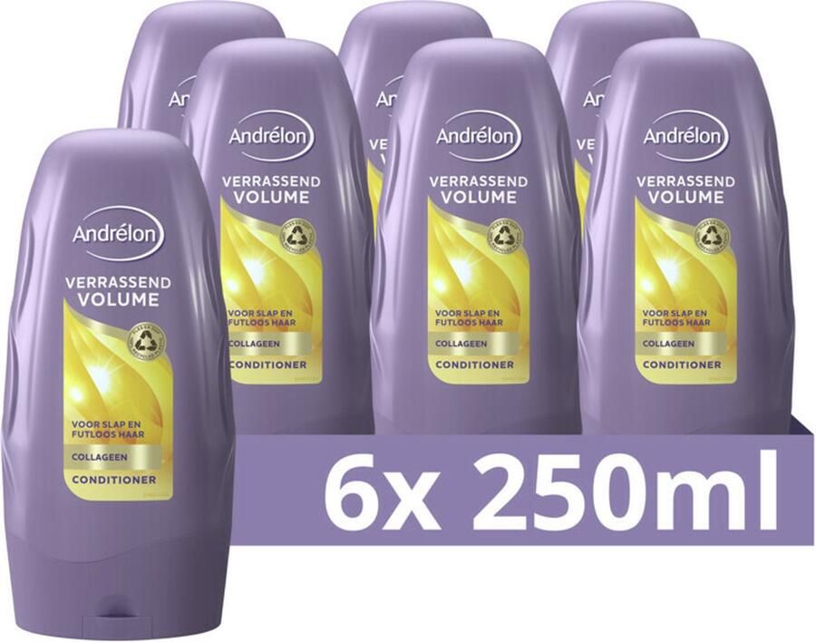 Andrélon 6x Andrelon Conditioner Verrassend Volume 250 ml