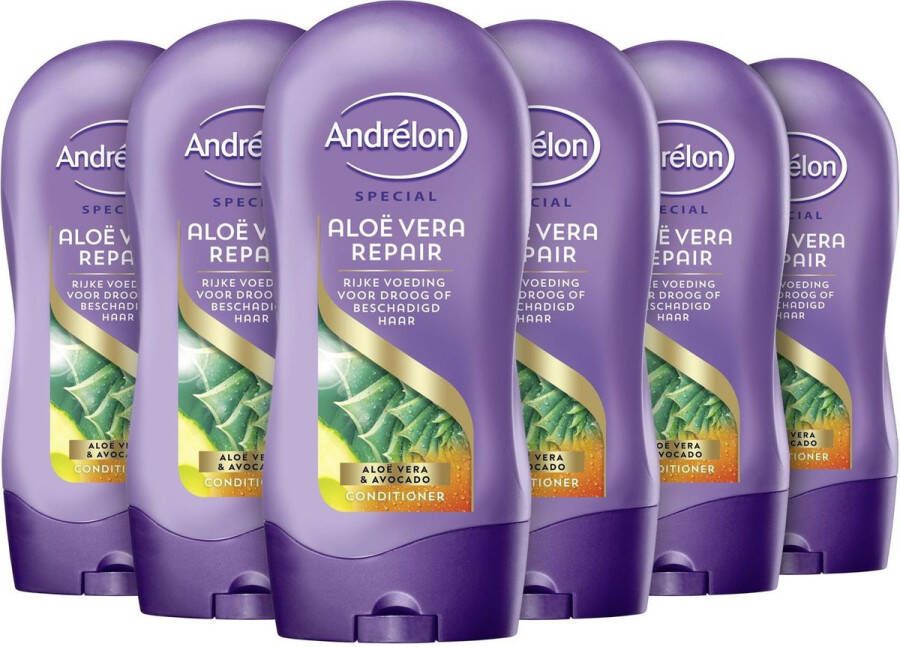 Andrélon Aloë Vera Repair Conditioner 6 x 300ml Voordeelverpakking