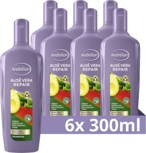 Andrélon Special Aloë Vera Repair Shampoo 6 x 300 ml Voordeelverpakking