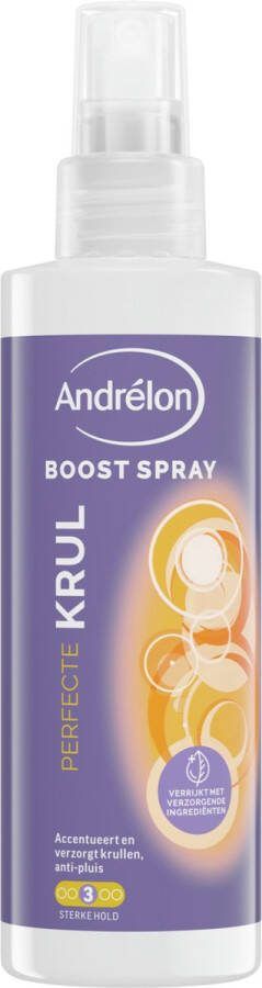 Andrélon Boost Spray Perfecte Krul 200 ml Accentueert en verzorgt krullen