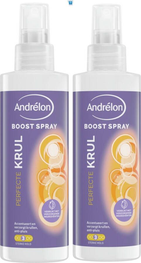 Andrélon Andrelon Booster Spray Perfecte Krul Multi Pack 2 x 150 ml