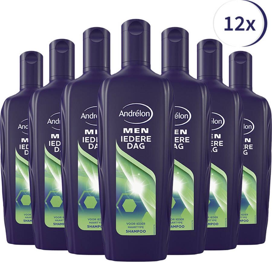 Andrélon Classic For Men Iedere Dag Shampoo 12 x 300 ml Voordeelverpakking