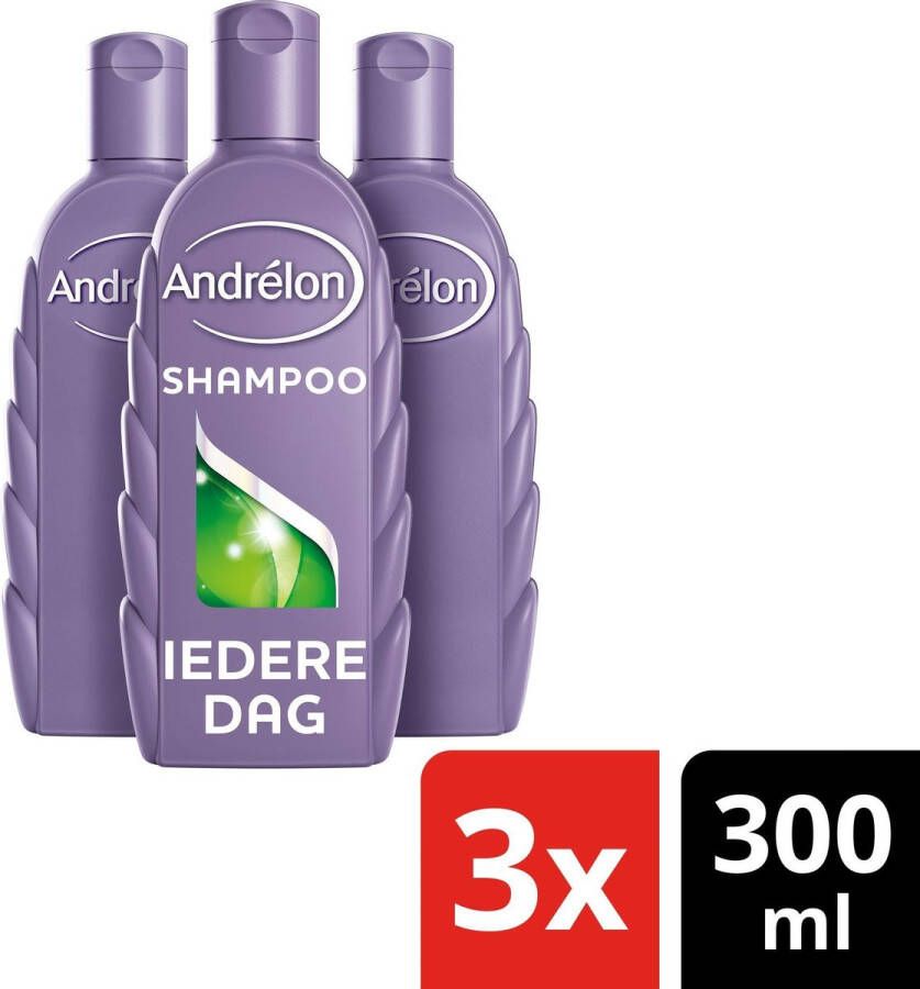 Andrélon Classic Iedere Dag Shampoo 3 x 300 ml Voordeelverpakking