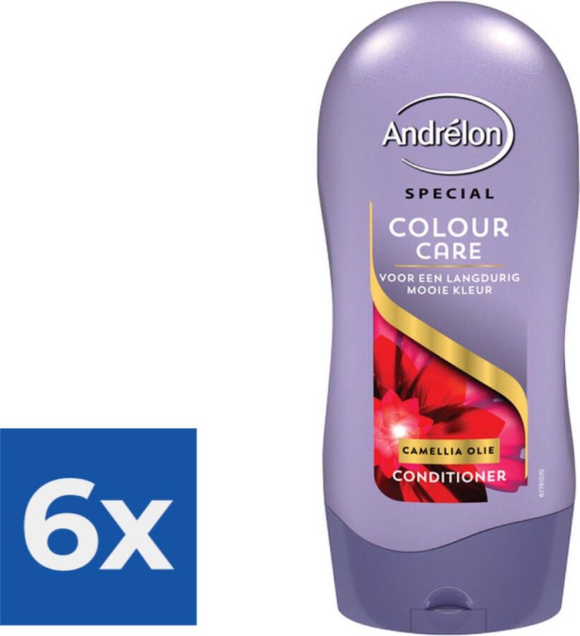 Andrélon Colour Care Camellia Olie Conditioner 300ml Voordeelverpakking 6 stuks