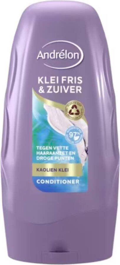 Andrélon Andrelon Conditioner Special Klei Fris & Zuiver 250 ml