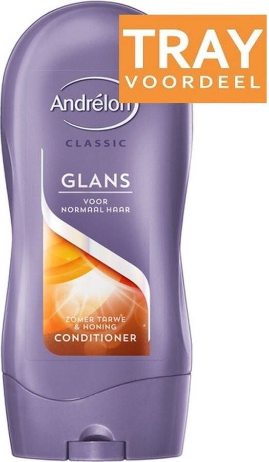 Andrélon ANDRELON GLANS CONDITIONER CRÈMESPOELING TRAY 12 X 300 ML