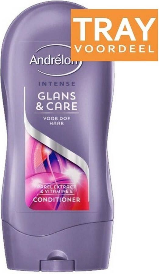 Andrélon ANDRELON GLANS & CARE CONDITIONER CREMESPOELING TRAY 12 X 300 ML