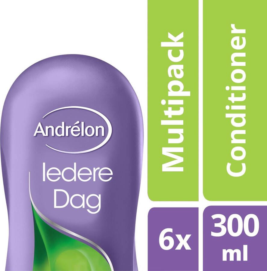 Andrélon Iedere Dag 6 x 300 ml Conditioner Voordeelverpakking