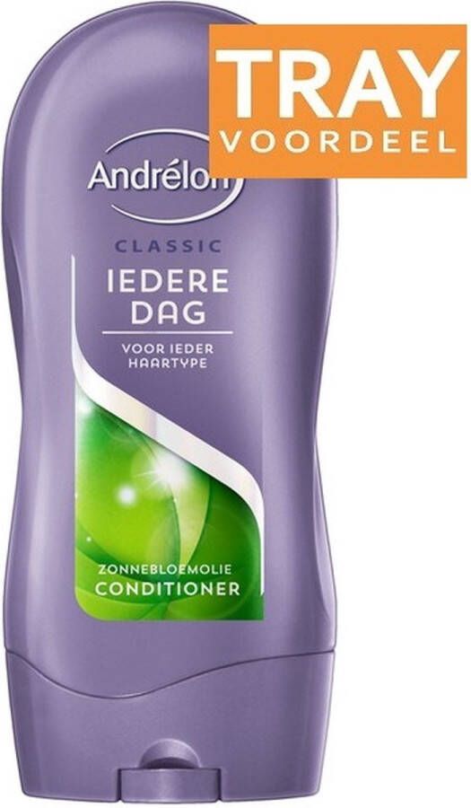 Andrélon ANDRELON IEDERE DAG CONDITIONER CREMESPOELING TRAY 12 X 300 ML