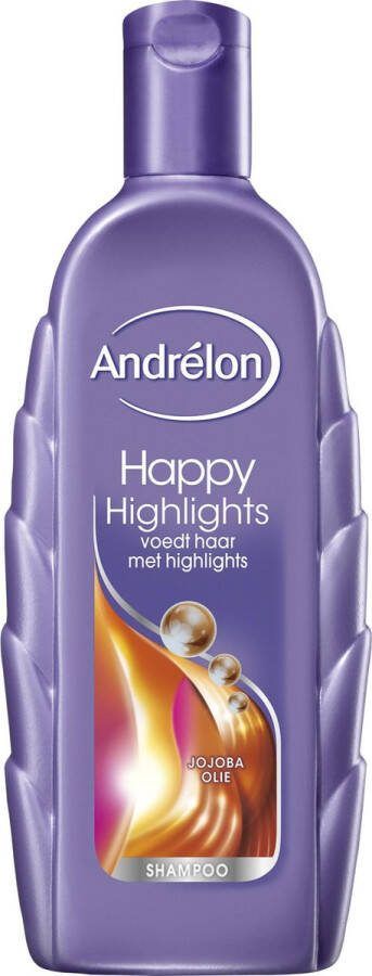 Andrélon Intense Happy Highlights Shampoo 6 x 300 ml Voordeelverpakking