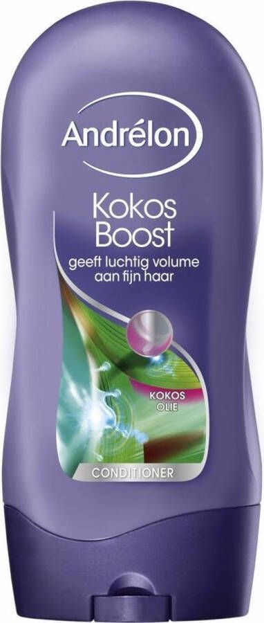 Andrélon Kokos Boost 3 x 300 ml Conditioner Voordeelverpakking