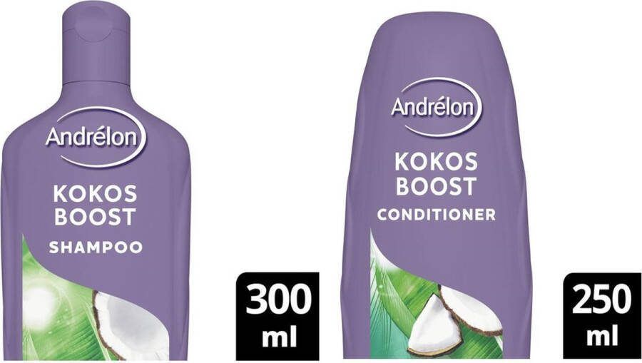 Andrélon Andrelon Kokos Boost Shampoo + Conditioner