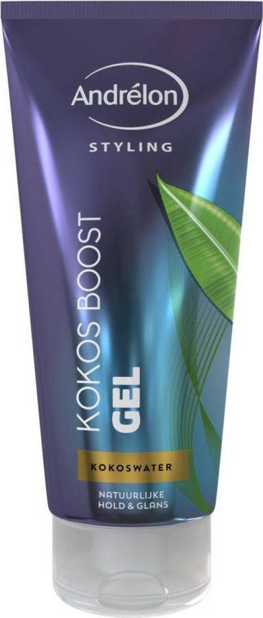 Andrélon Kokos Boost Styling Gel met Kokoswater Tube 200 ml