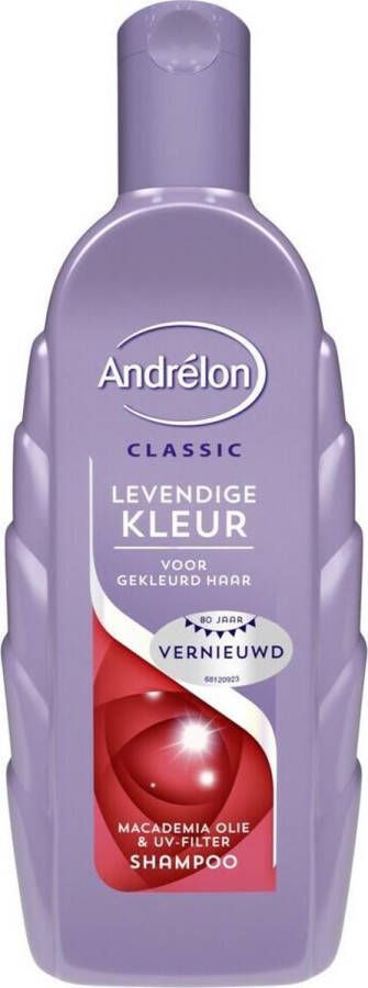 Andrélon Levendige Kleur Shampoo 3 x 300 ml Voordeelverpakking