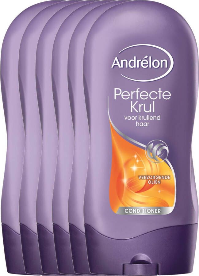 Andrélon Perfecte Krul 6 x 300 ml Conditioner Voordeelverpakking