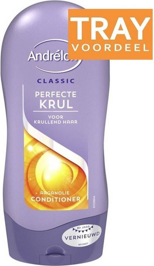 Andrélon ANDRELON PERFECTE KRUL CONDITIONER CREMESPOELING TRAY 12 X 300 ML