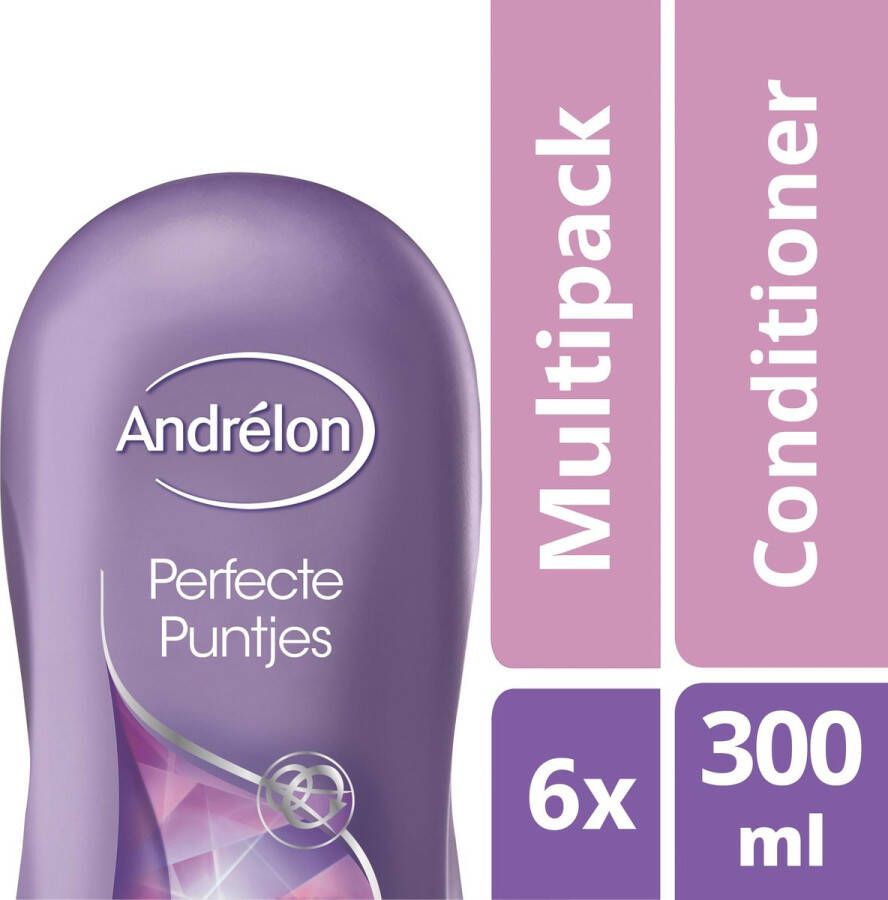 Andrélon Perfecte Puntjes 6 x 300 ml Conditioner Voordeelverpakking