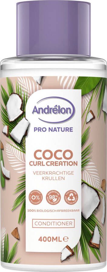 Andrélon Pro Nature Coco Curl Creation Haarconditioner 400 ml