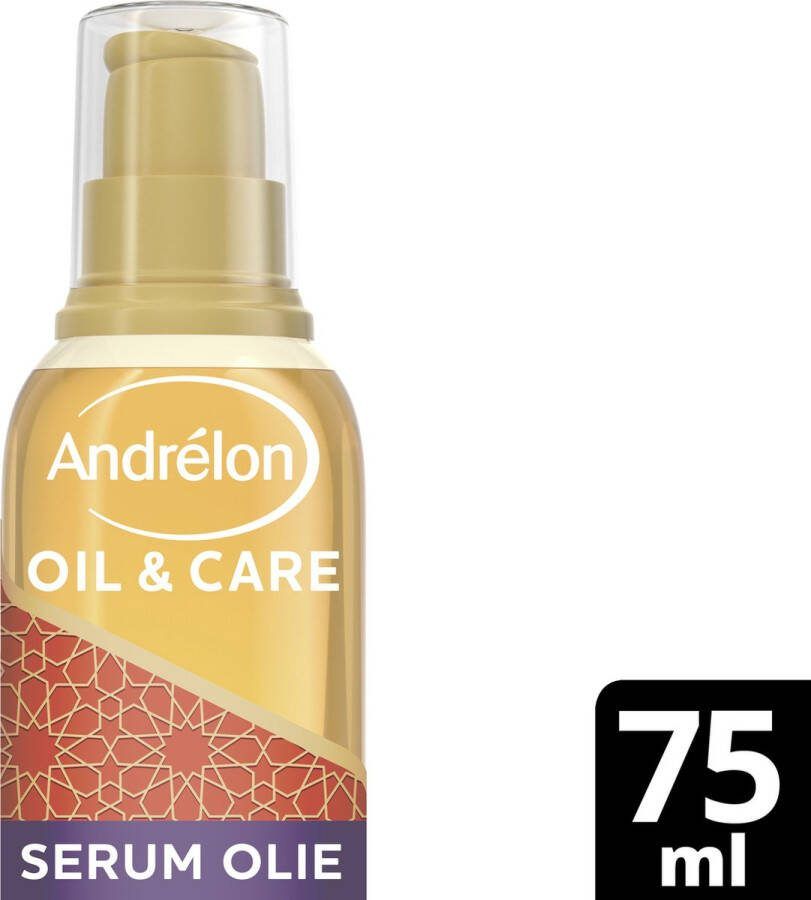 Andrélon Serum Olie Oil & Care verrijkt met argan- en marula-olie 75 ml
