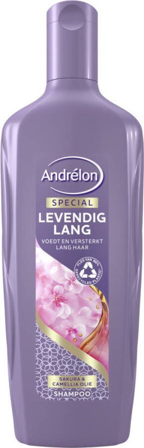 Andrélon Andrelon Shampoo Levendig Lang 300 ml