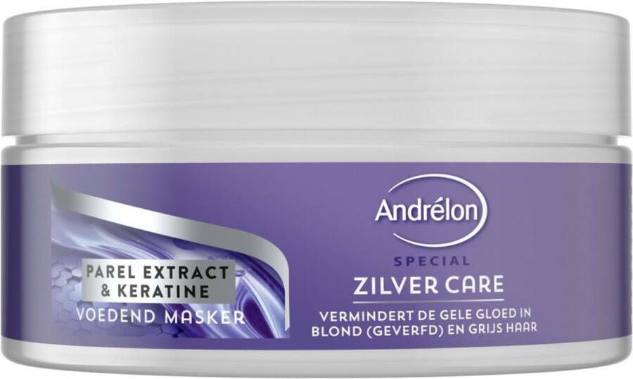 Andrélon Andrelon Special Voedend Masker Zilver Care 200 ml haarmasker