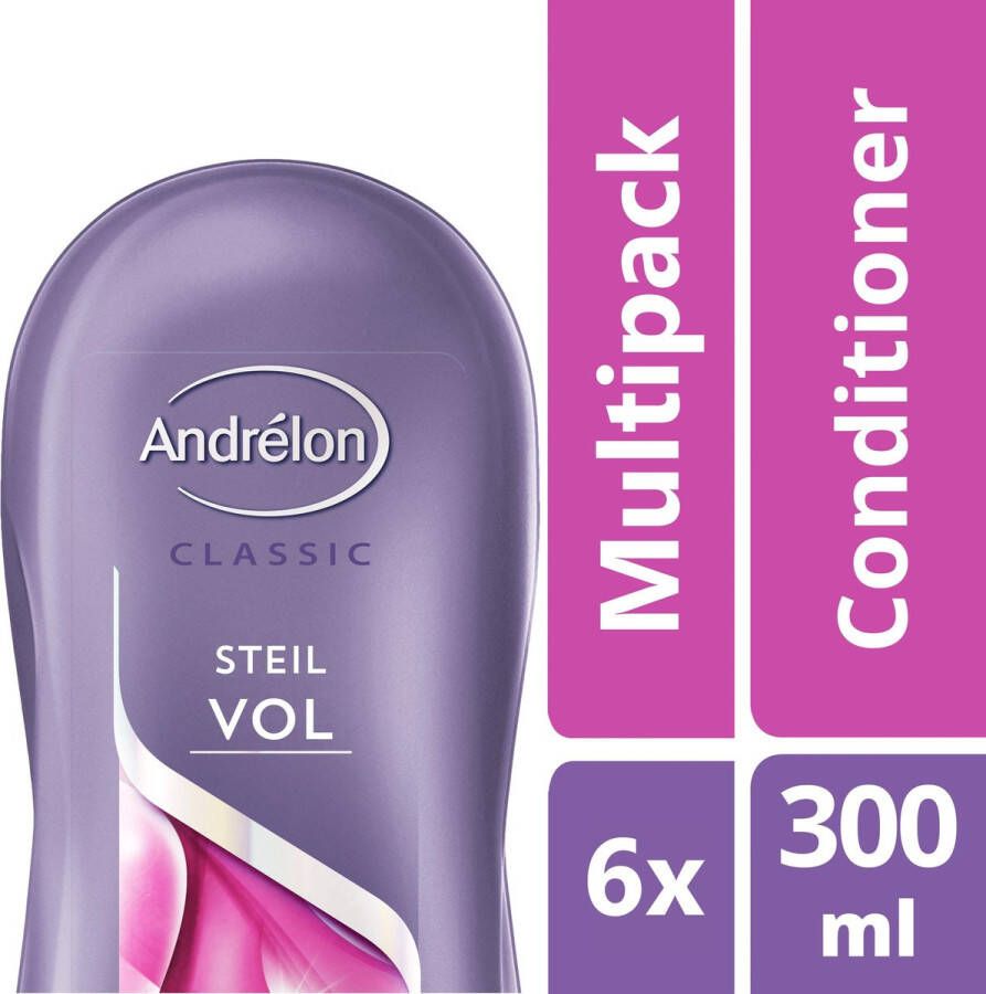 Andrélon Steilvol Conditoner 6 x 300 ml Voordeelverpakking