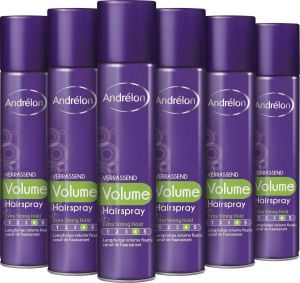 Andrélon Verrassend Volume Haarspray 6 x 250 ml Voordeelverpakking