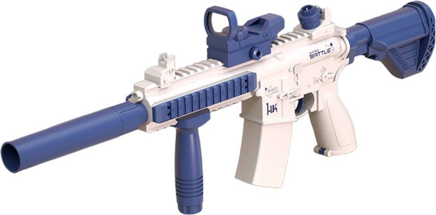 Blauw Waterpistool Sniper Elektrisch Vergelijkbaar Met Spyra Super Soaker Watergun