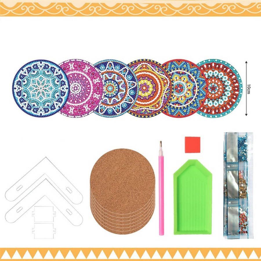 Diamond Painting Accessoires Set Voor Onderleggers Onderzetter