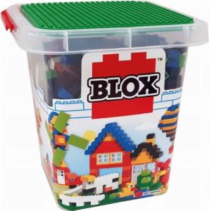 Androni BLOX bouwstenen 500 delig | City | classic bouwstenen | combineer met Legobouwstenen | wegen | stad | Geschikt voor LEGO bouwplaat | Geschikt voor Duplo