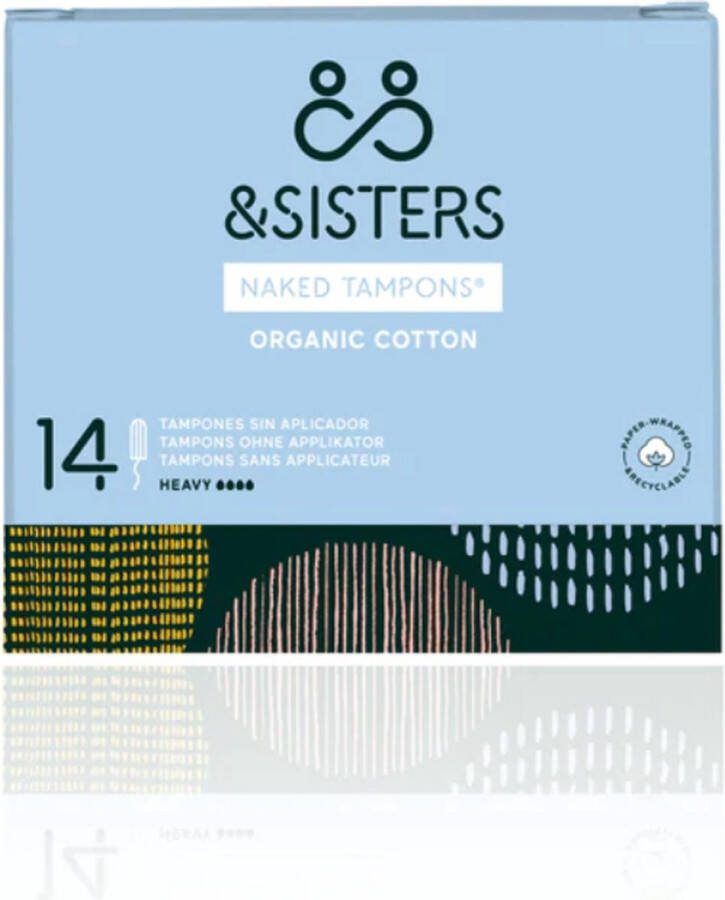 AndSisters &sisters Tampons Heavy 100% biologisch katoen