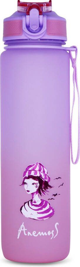 AnemosS Zeemeisje Tritan Waterfles 1000 ml