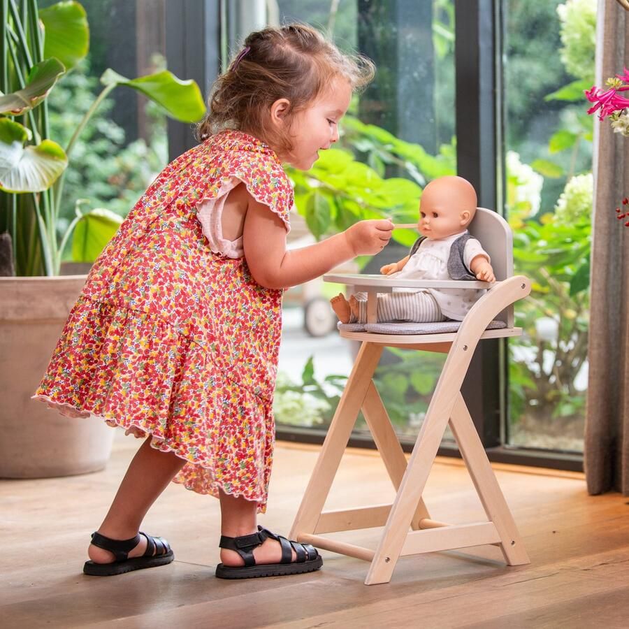 Angel Toys Poppenstoel grijs wit