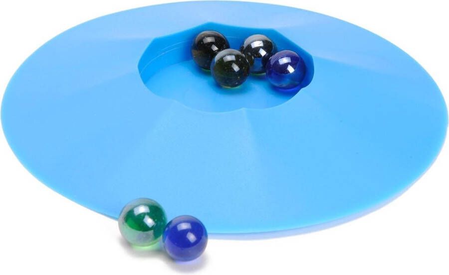 Angel Toys MARBLE GAME SMALL 4 COLOURS INCLUDING MARBLES DIAMETER 17 CM