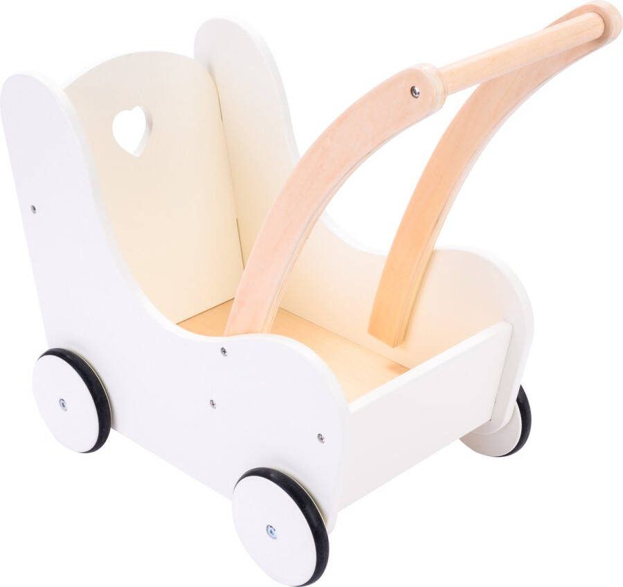 Angel Toys Poppen loopwagen roze wit