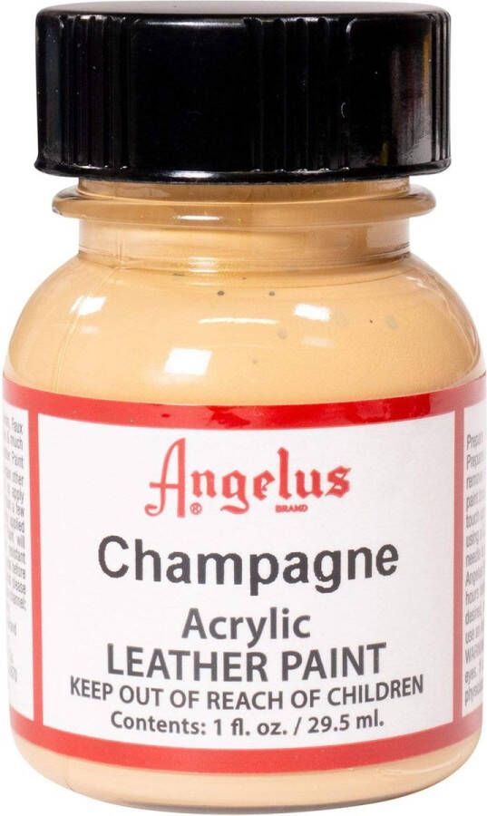 Angelus Leather Acrylic Paint textielverf voor leren stoffen acrylbasis Champagne 29 5ml