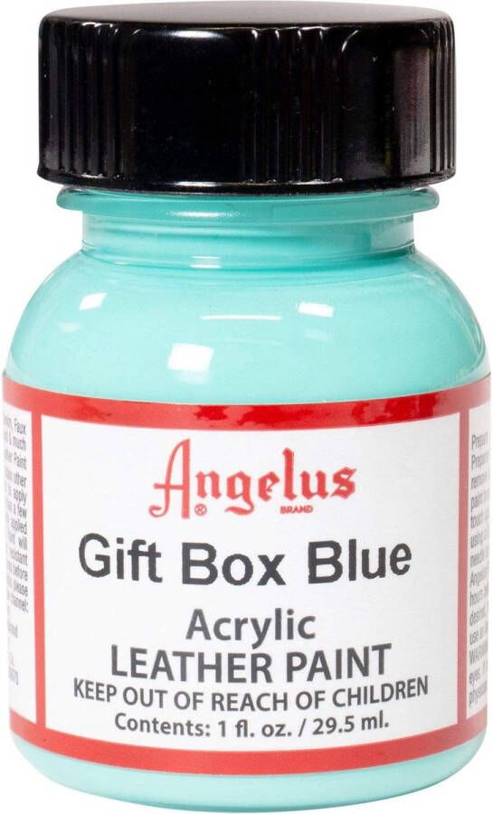 Angelus Leather Acrylic Paint textielverf voor leren stoffen acrylbasis Gift Box Blue 29 5ml