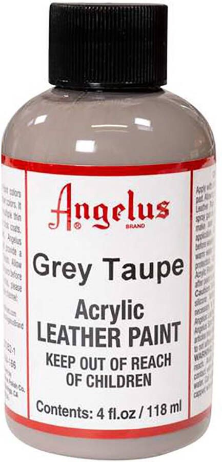 Angelus Leather Acrylic Paint textielverf voor leren stoffen acrylbasis Grey Taupe 118ml