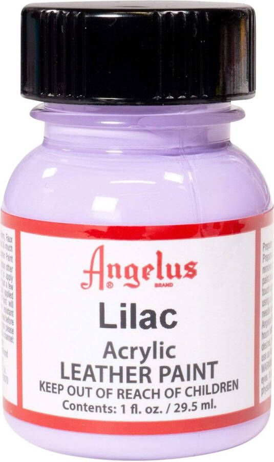 Angelus Leather Acrylic Paint textielverf voor leren stoffen acrylbasis Lilac 29 5ml