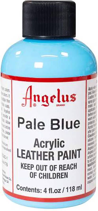 Angelus Leather Acrylic Paint textielverf voor leren stoffen acrylbasis Pale Blue 118ml