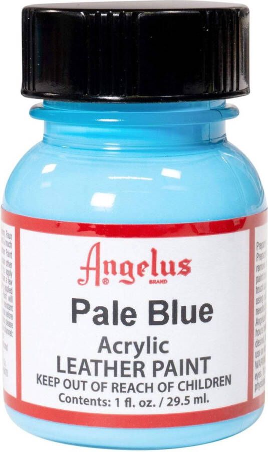 Angelus Leather Acrylic Paint textielverf voor leren stoffen acrylbasis Pale Blue 29 5ml