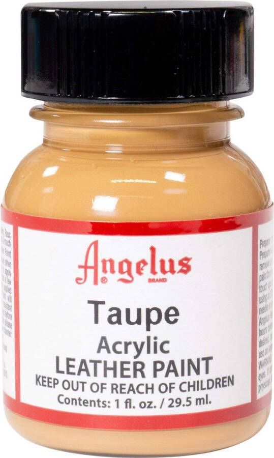 Angelus Leather Acrylic Paint textielverf voor leren stoffen acrylbasis Taupe 29 5ml