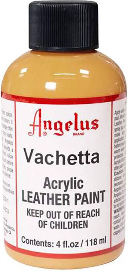 Angelus Leather Acrylic Paint textielverf voor leren stoffen acrylbasis Vachetta 118ml