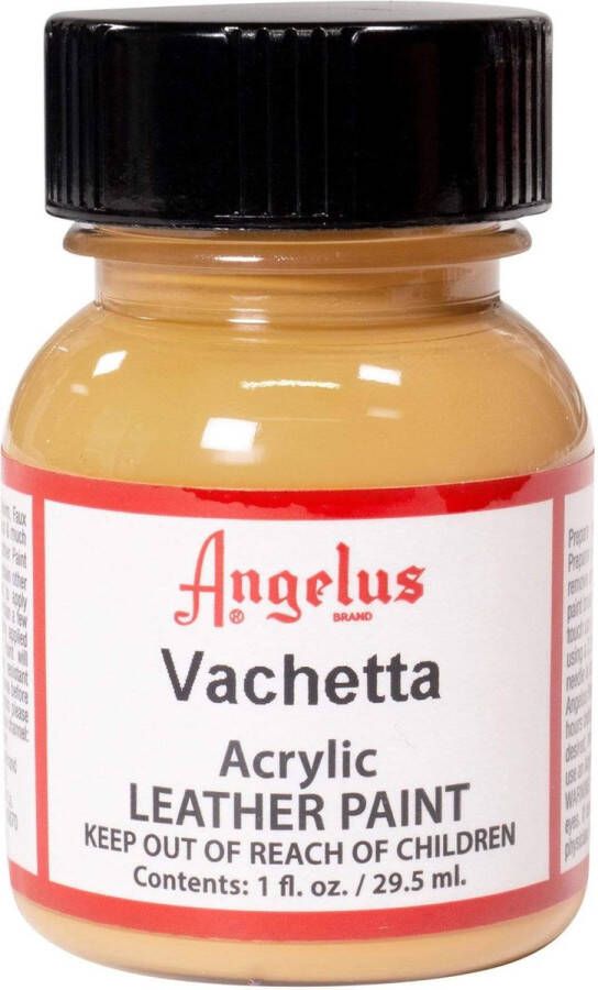 Angelus Leather Acrylic Paint textielverf voor leren stoffen acrylbasis Vachetta 29 5ml