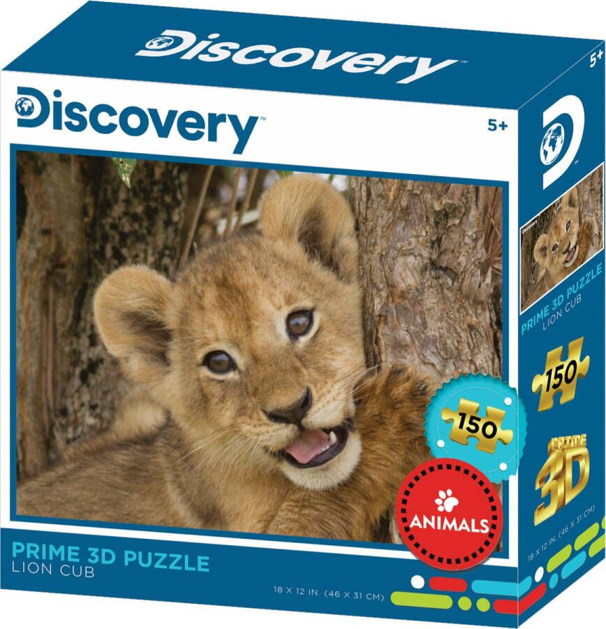 Animal Planet prime 3d puzzel lion cub